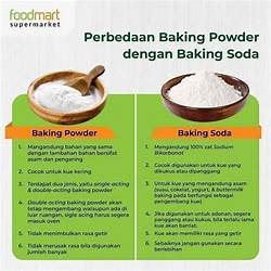 Baking apakah powder dengan sama soda baking Perbedaan Baking